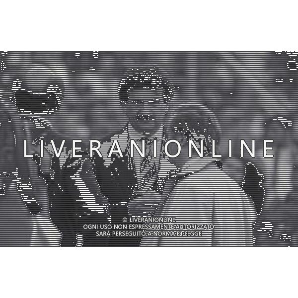 NEG-RETROSPETTIVA GIAN MAURO BORSANO PRESIDENTE DEL TORINO CALCIO NELLA FOTO GIAN MAURO BORSANO PRESIDENTE DEL TORINO CALCIO NELL\'ANNO 1991-1992 CON LUCIANO MOGGI ED EMILIANO MONDONICO AG ALDO LIVERANI SAS