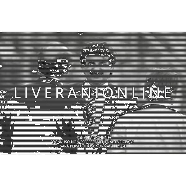 NEG-RETROSPETTIVA GIAN MAURO BORSANO PRESIDENTE DEL TORINO CALCIO NELLA FOTO GIAN MAURO BORSANO PRESIDENTE DEL TORINO CALCIO NELL\'ANNO 1991-1992 CON LUCIANO MOGGI ED EMILIANO MONDONICO AG ALDO LIVERANI SAS
