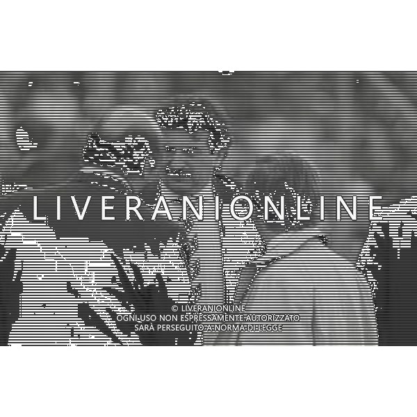 NEG-RETROSPETTIVA GIAN MAURO BORSANO PRESIDENTE DEL TORINO CALCIO NELLA FOTO GIAN MAURO BORSANO PRESIDENTE DEL TORINO CALCIO NELL\'ANNO 1991-1992 CON LUCIANO MOGGI ED EMILIANO MONDONICO AG ALDO LIVERANI SAS