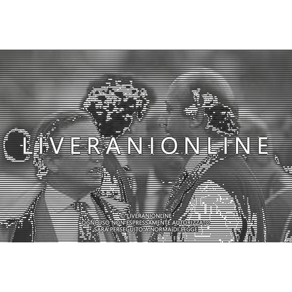 NEG-RETROSPETTIVA GIAN MAURO BORSANO PRESIDENTE DEL TORINO CALCIO NELLA FOTO GIAN MAURO BORSANO PRESIDENTE DEL TORINO CALCIO NELL\'ANNO 1991-1992 CON LUCIANO MOGGI ED EMILIANO MONDONICO AG ALDO LIVERANI SAS