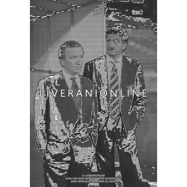 NEG-RETROSPETTIVA GIAN MAURO BORSANO PRESIDENTE DEL TORINO CALCIO NELLA FOTO GIAN MAURO BORSANOPRESIDENTE DEL TORINO CALCIO NELL\'ANNO 1991-1992 CON EMILIANO MONDONICO AG ALDO LIVERANI SAS