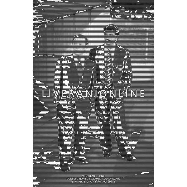 NEG-RETROSPETTIVA GIAN MAURO BORSANO PRESIDENTE DEL TORINO CALCIO NELLA FOTO GIAN MAURO BORSANO PRESIDENTE DEL TORINO CALCIO NELL\'ANNO 1991-1992 CON EMILIANO MONDONICO AG ALDO LIVERANI SAS