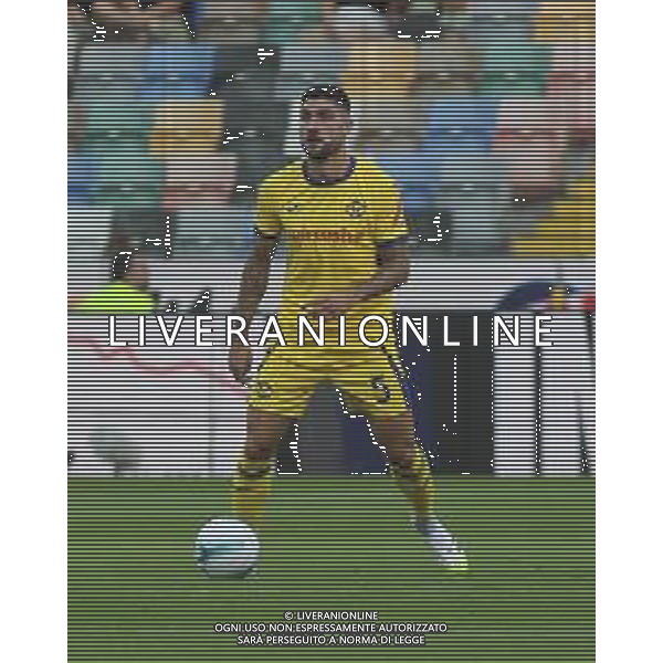 Unai Nunez Gestoso "Nunez" of Hellas Verona FC play the ball during Udinese Calcio FC vs Hellas Verona FC, 1° Serie A Enilive 2025-26 game at Bluenergy stadium in Udine (UD), Italy, on August 25, 2025. (Photo by Davide Casentini) AG ALDO LIVERANI SAS ALDO LIVERANI SAS
