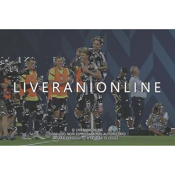 Thomas Thiesson Kristensen of Udinese FC celebrates after scoring goal during Udinese Calcio FC vs Hellas Verona FC, 1° Serie A Enilive 2025-26 game at Bluenergy stadium in Udine (UD), Italy, on August 25, 2025. (Photo by Davide Casentini) AG ALDO LIVERANI SAS