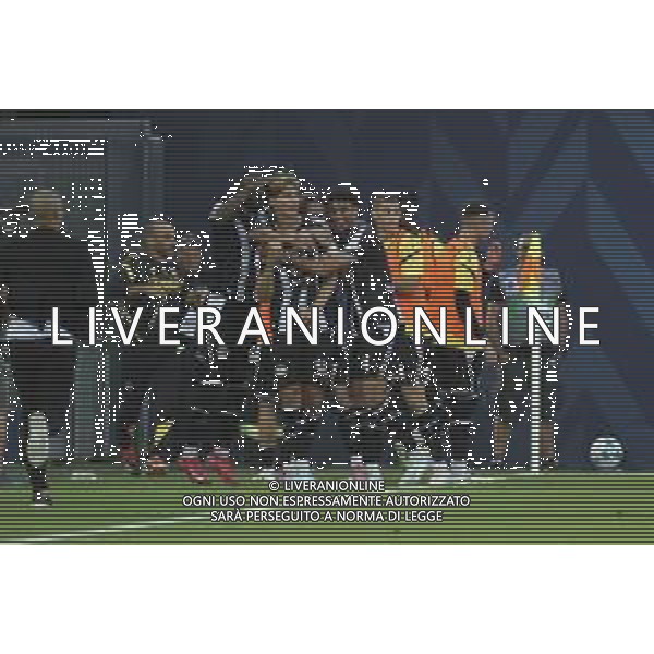 Thomas Thiesson Kristensen of Udinese FC celebrates after scoring goal during Udinese Calcio FC vs Hellas Verona FC, 1° Serie A Enilive 2025-26 game at Bluenergy stadium in Udine (UD), Italy, on August 25, 2025. (Photo by Davide Casentini) AG ALDO LIVERANI SAS