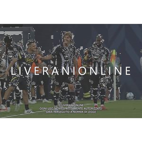 Thomas Thiesson Kristensen of Udinese FC celebrates after scoring goal during Udinese Calcio FC vs Hellas Verona FC, 1° Serie A Enilive 2025-26 game at Bluenergy stadium in Udine (UD), Italy, on August 25, 2025. (Photo by Davide Casentini) AG ALDO LIVERANI SAS