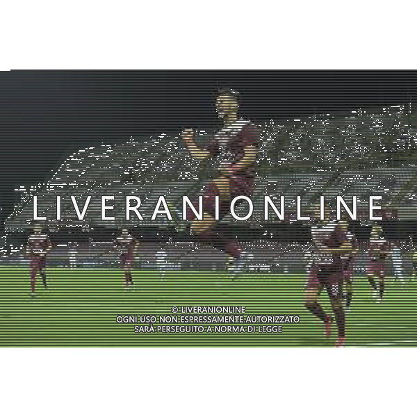 25 08 2025 - Salerno. Stadio Arechi. Serie C. Salernitana-Siracusa Nella foto esultanza gol 1-0 di Borna Knezovic Foto Giuseppe Cuozzo/Agenzia Liverani