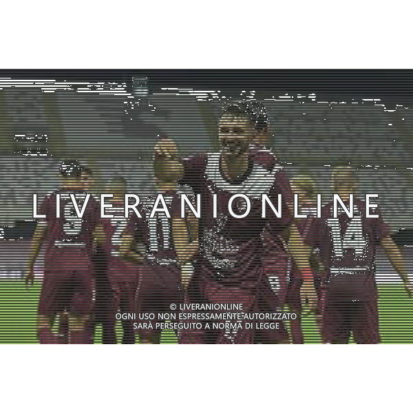 25 08 2025 - Salerno. Stadio Arechi. Serie C. Salernitana-Siracusa Nella foto esultanza gol 1-0 di Borna Knezovic Foto Giuseppe Cuozzo/Agenzia Liverani