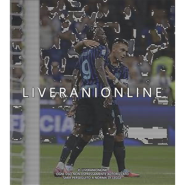 ESULTANZA DOPOGOL LAUTARO MARTINEZ CON MARCUS THURAM - INTER - TORINO CAMPIONATO CALCIO SERIE A 25.08.2025 ©PAOLO GIAMPIETRI - AGENZIA ALDO LIVERANI SAS