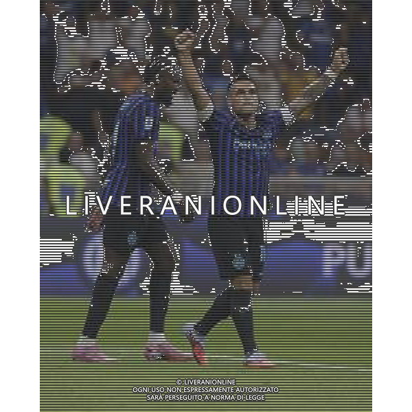 ESULTANZA DOPOGOL LAUTARO MARTINEZ CON MARCUS THURAM - INTER - TORINO CAMPIONATO CALCIO SERIE A 25.08.2025 ©PAOLO GIAMPIETRI - AGENZIA ALDO LIVERANI SAS