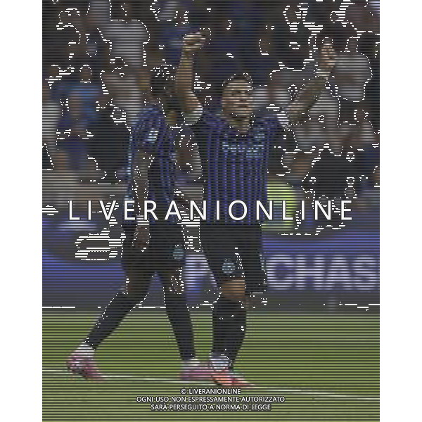 ESULTANZA DOPOGOL LAUTARO MARTINEZ CON MARCUS THURAM - INTER - TORINO CAMPIONATO CALCIO SERIE A 25.08.2025 ©PAOLO GIAMPIETRI - AGENZIA ALDO LIVERANI SAS
