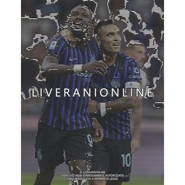 ESULTANZA DOPOGOL MARCUS THURAM CON LAUTARO MARTINEZ - INTER - TORINO CAMPIONATO CALCIO SERIE A 25.08.2025 ©PAOLO GIAMPIETRI - AGENZIA ALDO LIVERANI SAS
