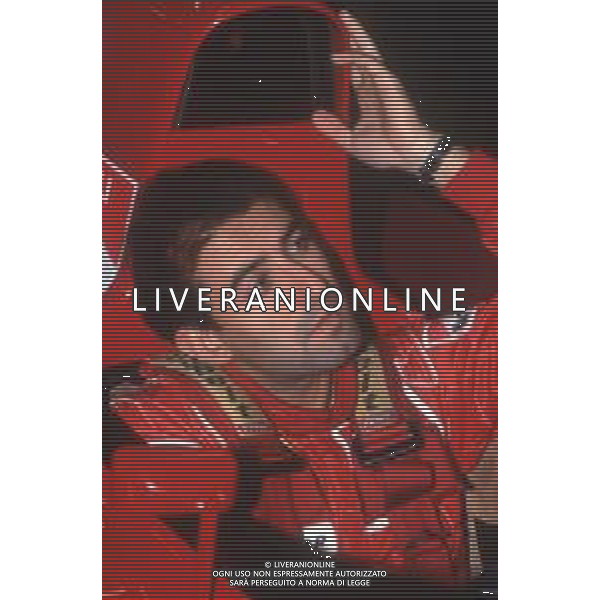 DIAP-RETROSPETTIVA IVAN CAPELLI PILOTA F1 NELLA FOTO IVAN CAPELLI NELL\'ANNO 1992 AG CONTROLUCE-AG ALDO LIVERANI SAS