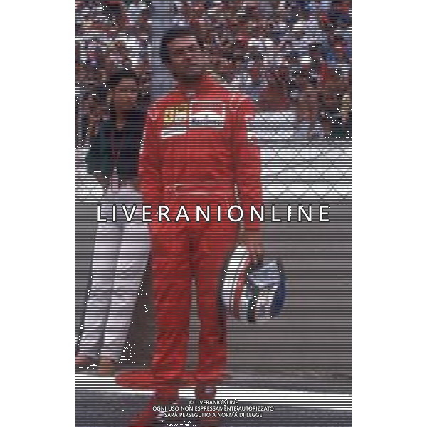 DIAP-RETROSPETTIVA IVAN CAPELLI PILOTA F1 NELLA FOTO IVAN CAPELLI NELL\'ANNO 1992 AG CONTROLUCE-AG ALDO LIVERANI SAS