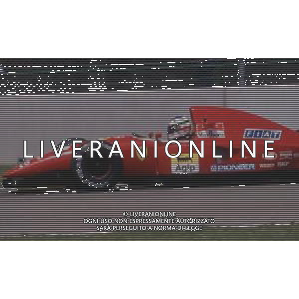 DIAP-RETROSPETTIVA IVAN CAPELLI PILOTA F1 NELLA FOTO IVAN CAPELLI NELL\'ANNO 1992 AG CONTROLUCE-AG ALDO LIVERANI SAS
