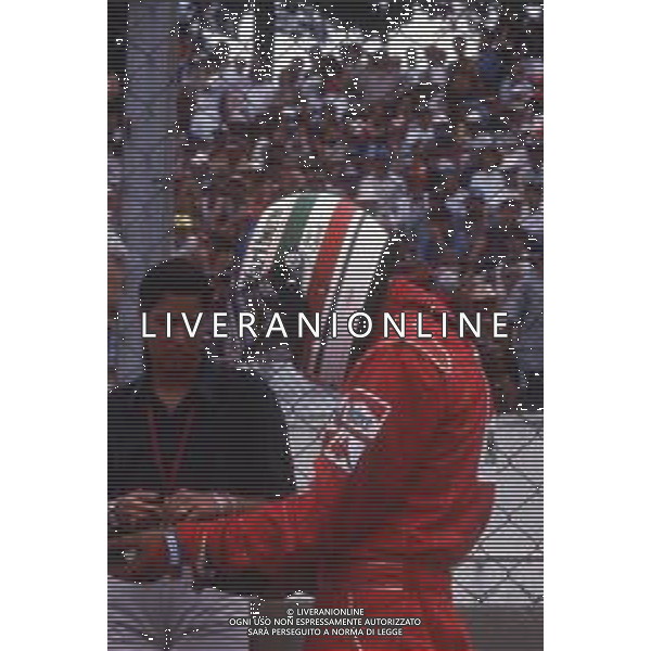 DIAP-RETROSPETTIVA IVAN CAPELLI PILOTA F1 NELLA FOTO IVAN CAPELLI NELL\'ANNO 1992 AG CONTROLUCE-AG ALDO LIVERANI SAS