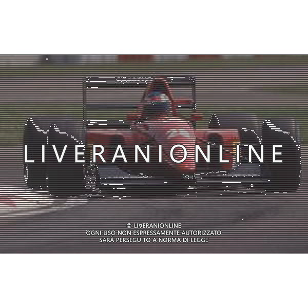 DIAP-RETROSPETTIVA IVAN CAPELLI PILOTA F1 NELLA FOTO IVAN CAPELLI NELL\'ANNO 1992 AG CONTROLUCE-AG ALDO LIVERANI SAS