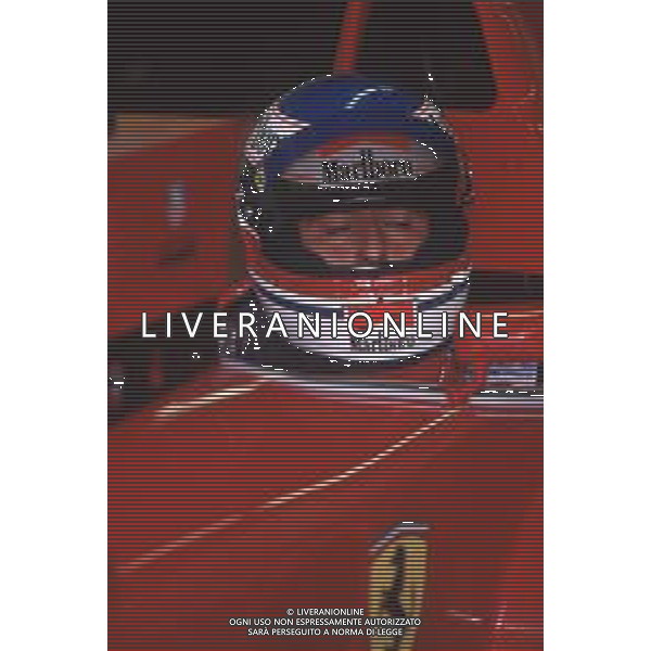 DIAP-RETROSPETTIVA IVAN CAPELLI PILOTA F1 NELLA FOTO IVAN CAPELLI NELL\'ANNO 1992 AG CONTROLUCE-AG ALDO LIVERANI SAS