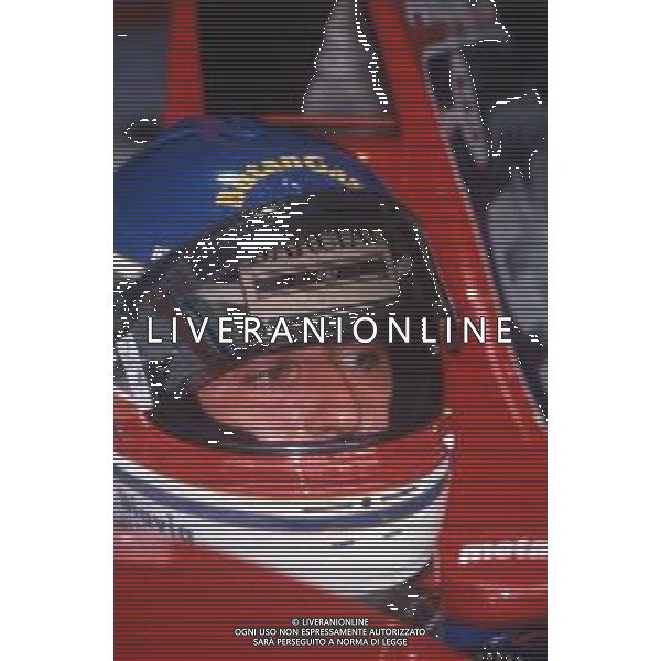 DIAP-RETROSPETTIVA IVAN CAPELLI PILOTA F1 NELLA FOTO IVAN CAPELLI NELL\'ANNO 1992 AG CONTROLUCE-AG ALDO LIVERANI SAS