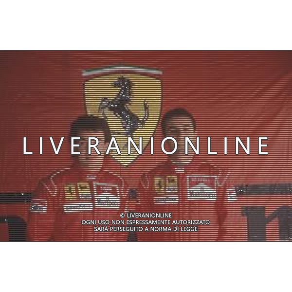 DIAP-RETROSPETTIVA IVAN CAPELLI PILOTA F1 NELLA FOTO IVAN CAPELLI CON JEAN ALESI NELL\'ANNO 1992 AG CONTROLUCE-AG ALDO LIVERANI SAS