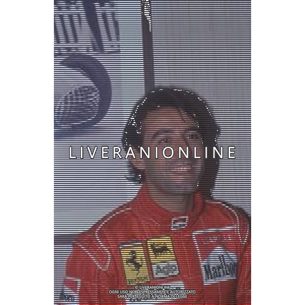 DIAP-RETROSPETTIVA IVAN CAPELLI PILOTA F1 NELLA FOTO IVAN CAPELLI NELL\'ANNO 1992 AG CONTROLUCE-AG ALDO LIVERANI SAS