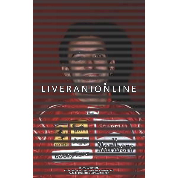 DIAP-RETROSPETTIVA IVAN CAPELLI PILOTA F1 NELLA FOTO IVAN CAPELLI NELL\'ANNO 1992 AG CONTROLUCE-AG ALDO LIVERANI SAS