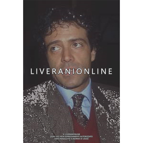 DIAP-RETROSPETTIVA ENRICO MONTESANO ATTORE NELLA FOTO ENRICO MONTESANO NELL\'ANNO 1982 A MILANO AG ALDO LIVERANI SAS