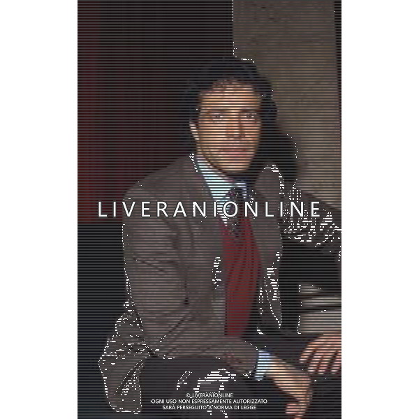 DIAP-RETROSPETTIVA ENRICO MONTESANO ATTORE NELLA FOTO ENRICO MONTESANO NELL\'ANNO 1982 A MILANO AG ALDO LIVERANI SAS