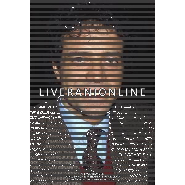 DIAP-RETROSPETTIVA ENRICO MONTESANO ATTORE NELLA FOTO ENRICO MONTESANO NELL\'ANNO 1982 A MILANO AG ALDO LIVERANI SAS