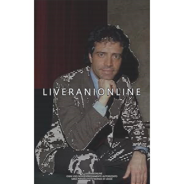 DIAP-RETROSPETTIVA ENRICO MONTESANO ATTORE NELLA FOTO ENRICO MONTESANO NELL\'ANNO 1982 A MILANO AG ALDO LIVERANI SAS