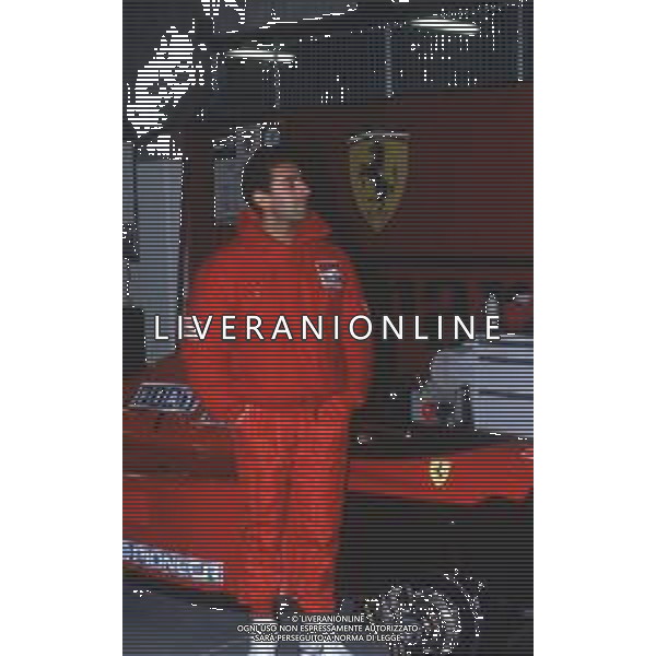 DIAP-RETROSPETTIVA IVAN CAPELLI PILOTA F1 NELLA FOTO IVAN CAPELLI NELL\'ANNO 1992 AG CONTROLUCE-AG ALDO LIVERANI SAS