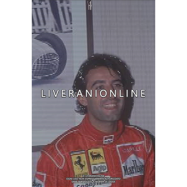 DIAP-RETROSPETTIVA IVAN CAPELLI PILOTA F1 NELLA FOTO IVAN CAPELLI NELL\'ANNO 1992 AG CONTROLUCE-AG ALDO LIVERANI SAS