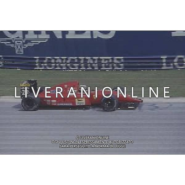 DIAP-RETROSPETTIVA IVAN CAPELLI PILOTA F1 NELLA FOTO IVAN CAPELLI NELL\'ANNO 1992 AG CONTROLUCE-AG ALDO LIVERANI SAS