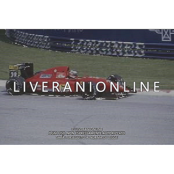DIAP-RETROSPETTIVA IVAN CAPELLI PILOTA F1 NELLA FOTO IVAN CAPELLI NELL\'ANNO 1992 AG CONTROLUCE-AG ALDO LIVERANI SAS