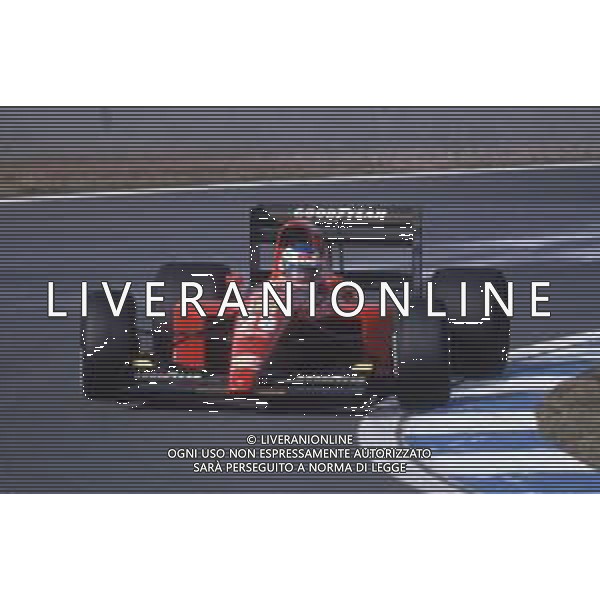 DIAP-RETROSPETTIVA IVAN CAPELLI PILOTA F1 NELLA FOTO IVAN CAPELLI NELL\'ANNO 1992 AG CONTROLUCE-AG ALDO LIVERANI SAS