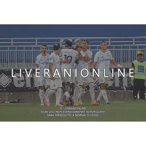 TVRCOR Novara vs Inter U23 1a giornata Campionato Calcio Serie C Lega Pro – Novara (NO) 25-08-2025 Stadio Silvio Piola Nella foto esultanza dopo il goal Inter U23 Topalovic Luka ©TVRCOR Roberta Corradin - AGENZIA ALDO LIVERANI SAS