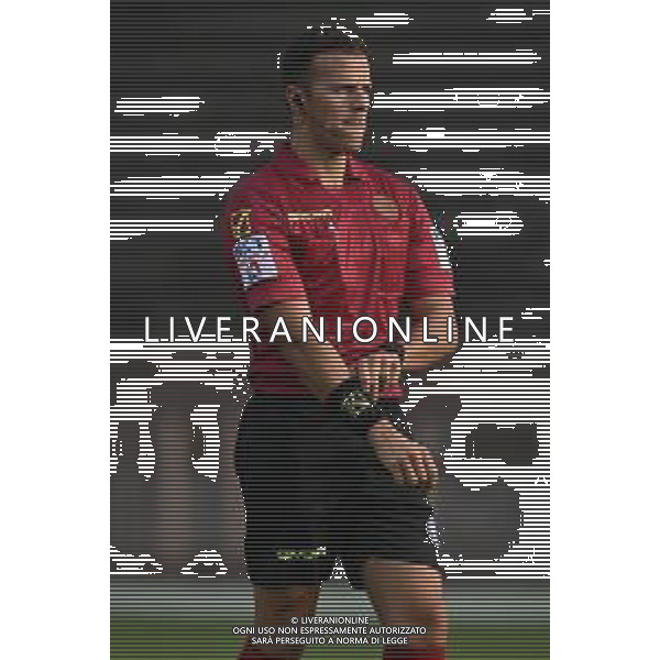 TVRG Inter vs Cagliari nella foto l\'arbitro Mattia Drigo di Portogruaro (VE) Milano 26-08-2025 Arena Civica Gianni Brera Inter vs Cagliari Finale SuperCoppa Primavera foto Roberto Garavaglia/Agenzia Aldo Liverani sas