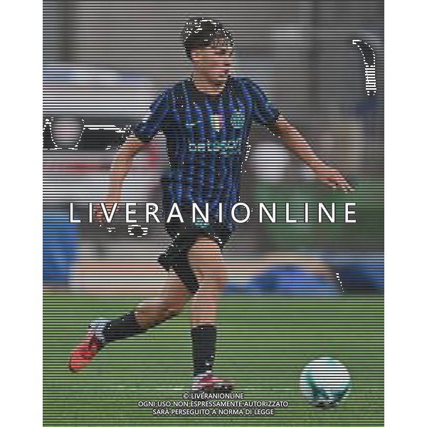 TVRG Inter vs Cagliari nella foto Mattia Mosconi (Inter) Milano 26-08-2025 Arena Civica Gianni Brera Inter vs Cagliari Finale SuperCoppa Primavera foto Roberto Garavaglia/Agenzia Aldo Liverani sas