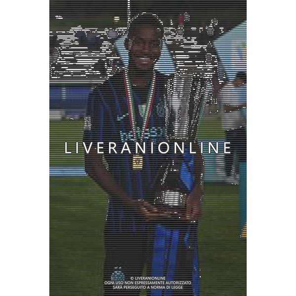 TVRG Inter vs Cagliari nella foto Kouadio Yvan Ezekiel Maye (Inter) Milano 26-08-2025 Arena Civica Gianni Brera Inter vs Cagliari Finale SuperCoppa Primavera foto Roberto Garavaglia/Agenzia Aldo Liverani sas