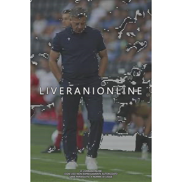 Kosta Runjaić Head Coach of Udinese FC expresses disappointment during Udinese Calcio FC vs Hellas Verona FC, 1° Serie A Enilive 2025-26 game at Bluenergy stadium in Udine (UD), Italy, on August 25, 2025. (Photo by Davide Casentini) AG ALDO LIVERANI SAS