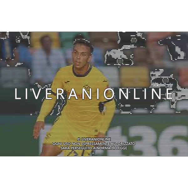 Giovane Santana do Nascimiento "Giovane" of Hellas Verona FC run during Udinese Calcio FC vs Hellas Verona FC, 1° Serie A Enilive 2025-26 game at Bluenergy stadium in Udine (UD), Italy, on August 25, 2025. (Photo by Davide Casentini) AG ALDO LIVERANI SAS
