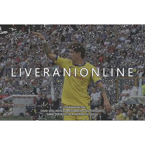 Domagoj Bradaric of Hellas Verona FC gestures during Udinese Calcio FC vs Hellas Verona FC, 1° Serie A Enilive 2025-26 game at Bluenergy stadium in Udine (UD), Italy, on August 25, 2025. (Photo by Davide Casentini) AG ALDO LIVERANI SAS
