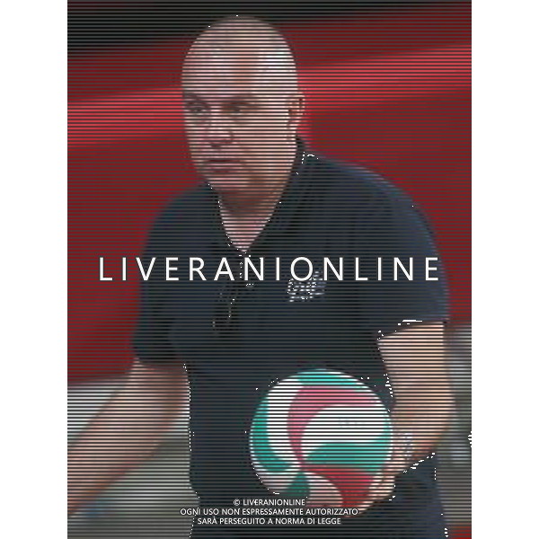IMOLA 26 08 2025 CLAI IMOLA PALLAVOLO SERIE A2 ALLENAMENTO NELLA FOTO STEFANO MONGARDI PRESIDENTE CLAI IMOLA FOTO GIANNI SANNA-AG ALDO LIVERANI SAS