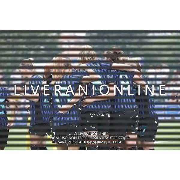 TVRCOR SK Brann – Inter Women 27-08-2025 Uefa Women’s Champions League – Konami Football Centre in Memory of Giacinto Facchetti Nella foto goal ed esultanza Karòlìna Vilhjàlmsdòttir foto roberta corradin-ag aldo liverani sas