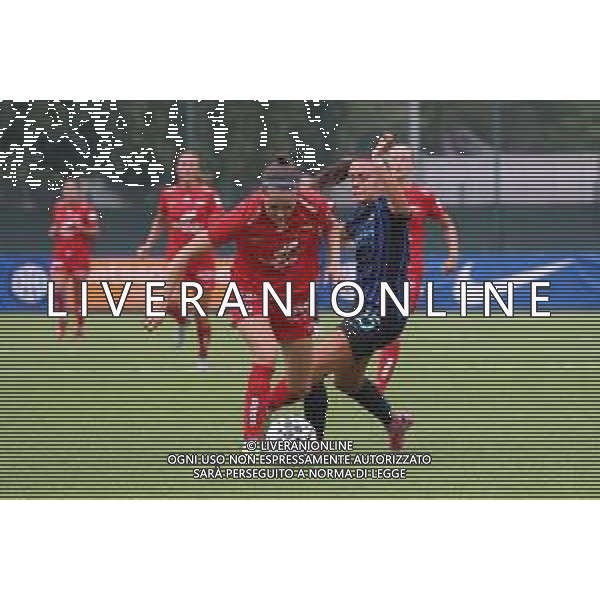 TVRCOR SK Brann – Inter Women 27-08-2025 Uefa Women’s Champions League – Konami Football Centre in Memory of Giacinto Facchetti Nella foto Joanna Tynnila e Annamaria Serturini foto roberta corradin-ag aldo liverani sas
