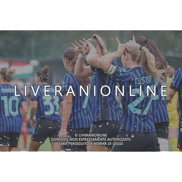 TVRCOR SK Brann – Inter Women 27-08-2025 Uefa Women’s Champions League – Konami Football Centre in Memory of Giacinto Facchetti Nella foto esultanza Inter Women dopo il goal di Karolìna Vilhjalmsdottir ©TVRCOR Roberta Corradin - AGENZIA ALDO LIVERANI SAS