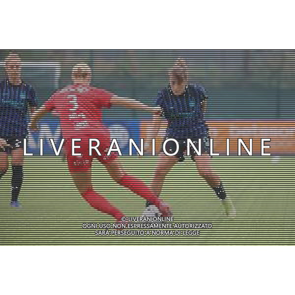 TVRCOR SK Brann – Inter Women 27-08-2025 Uefa Women’s Champions League – Konami Football Centre in Memory of Giacinto Facchetti Nella foto Elisa Polli e Mia Authen ©TVRCOR Roberta Corradin - AGENZIA ALDO LIVERANI SAS
