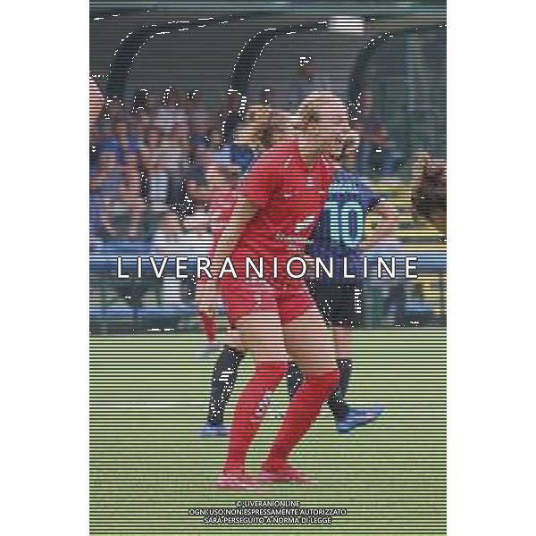TVRCOR SK Brann – Inter Women 27-08-2025 Uefa Women’s Champions League – Konami Football Centre in Memory of Giacinto Facchetti Nella foto Mia Authen dopo la vittoria ©TVRCOR Roberta Corradin - AGENZIA ALDO LIVERANI SAS