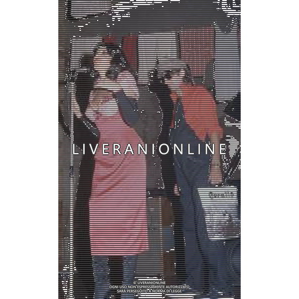 DIAP-RETROSPETTIVA ISABELLA BIAGINI ATTRICE NELLA FOTO ISABELLA BIAGINI CON MARTUFELLO PSEUDONIMO DI FABRIZIO MATURANI A ROMA FOTO EDGARDO DELLA SCORCIOSA-AG ALDO LIVERANI SAS 