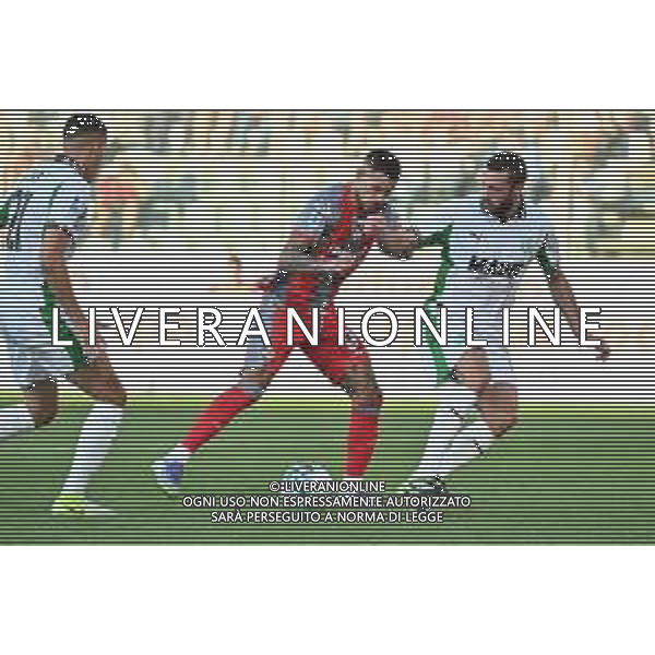 TVRG Cremonese vs Sassuolo nella foto Antonio Sanabria (Cremonese) salta Sebastian Walukiewicz (Sassuolo) e segna il gol del 2 a 0 Cremona 29-08-2025 Stadio Giovanni Zini Cremonese vs Sassuolo Campionato Serie A Enilive - 2a giornata foto Roberto Garavaglia/Agenzia Aldo Liverani sas